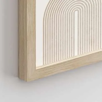 SIGNWIN Framed Geometric Wall Art Set - Modern Decor