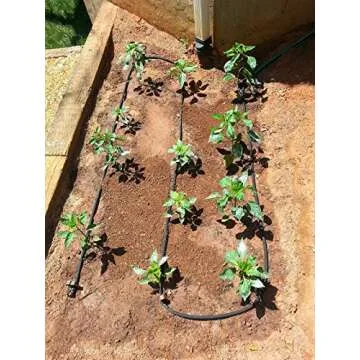 Rocky Mountain Goods Soaker Hose Flat 75 ft - Heavy Duty Double Layer Design - Saves 70% Water - Consistent Drip Throughout Hose - Leakproof Guarantee - Garden/Vegetable Safe