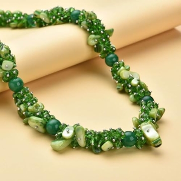 Shop LC Colorful Shell Beaded Necklace for Women