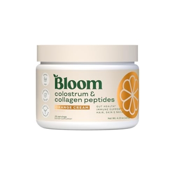 Bloom Nutrition Bovine Colostrum Powder - Immune Support & Beauty Supplement