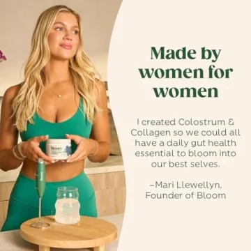 Bloom Nutrition Bovine Colostrum Powder for Immune Support and Beauty