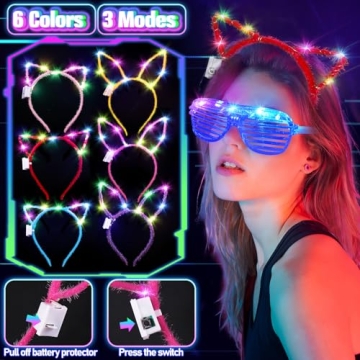 150PCS Glow in the Dark Party Supplies for All Ages