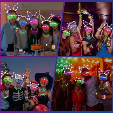 150PCS Glow in the Dark Party Supplies for All Ages