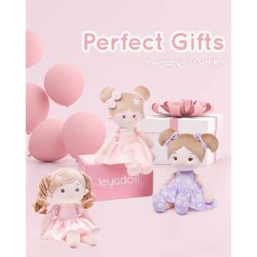 LeyaDoll Soft Baby Doll Toy - Perfect Gift for Girls