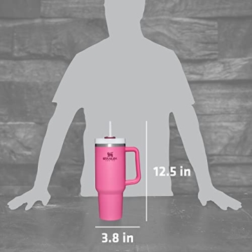 STANLEY Adventure Quencher 40oz Tumbler in Azalea Color