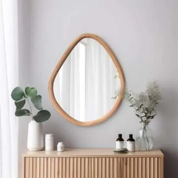 sawsile Irregular Wall Mirror - Modern Organic Design