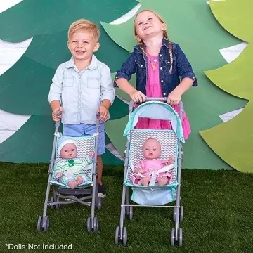 Adora Zig Zag Baby Doll Stroller - Perfect for Toddlers