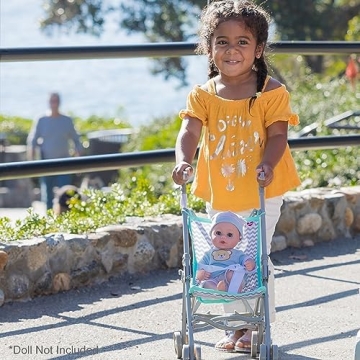 Adora Zig Zag Baby Doll Stroller - Perfect for Toddlers