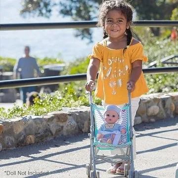Adora Zig Zag Baby Doll Stroller - Perfect for Toddlers