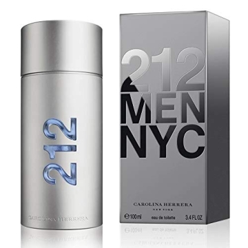 Carolina Herrera 212 Men Eau De Toilette Spray 3.4 Fl. Oz