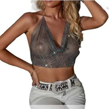 XZQTIVE Rhinestone Studded Western Leather Belt, Men Women Vintage Cowgirl Cowboy Bling Design Crystal Diamond Waist Belts for Pants Jeans Dress(4-Black (Silver Buckle), Fit waist 30-32 inch)