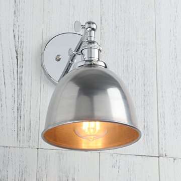 PERMO Vintage Industrial Wall Sconce Lighting Fixture
