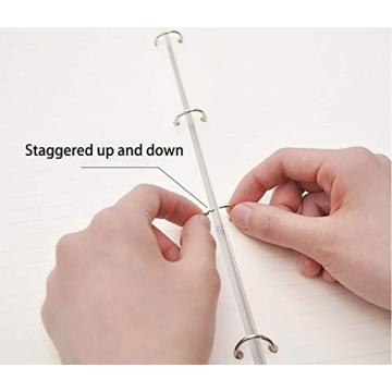 1-Inch Loose Leaf Binder Rings for Classroom Organization