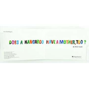 Does a Kangaroo Have a Mother, Too? - Eric Carle's Charming Book