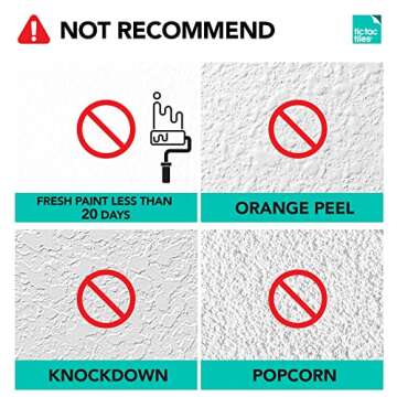 Tic Tac Tiles Peel and Stick Self Adhesive Removable Stick On Kitchen Backsplash Bathroom 3D Stone Tiles (12-Sheet) (Stone Beige)