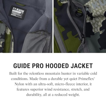 KUIU Guide PRO Hooded Jacket - Camouflage, Lightweight, Hunting Gear