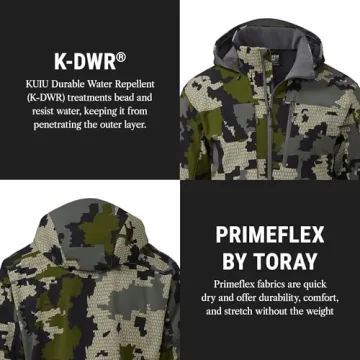 KUIU Guide PRO Hooded Jacket - Camouflage, Lightweight, Hunting Gear