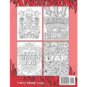 Breakup Coloring Book for Healing After Heartbreak