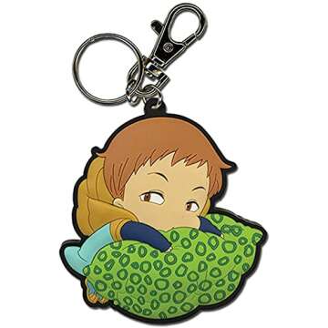 Great Eastern King the Grizzly's Sin of Sloth PVC Keychain - 3" Multi-Color