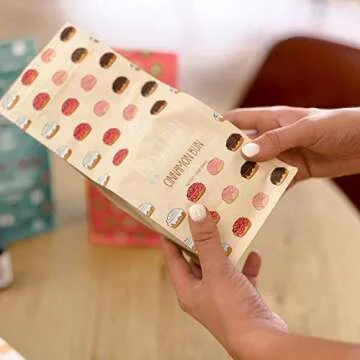 Coffee Over Cardio Messy Bun Cinnamon Bun Flavored Ground Coffee, High-Grade Aribian Light Roast Coffee Grounds (12 oz)