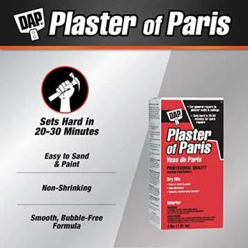 DAP 10318 Paris Plaster for Crafting & Repairing, 4 LB