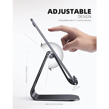 Lamicall Adjustable Tablet Stand for 4-13" Tablets