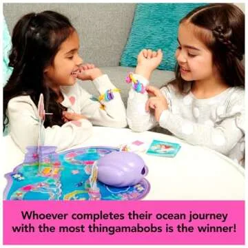 Spin Master Games, Disney Princess, Little Mermaid Charming Sea Adventure Game, Disney Princess Toys for Kids, 2-4 Players, for Ages 4+