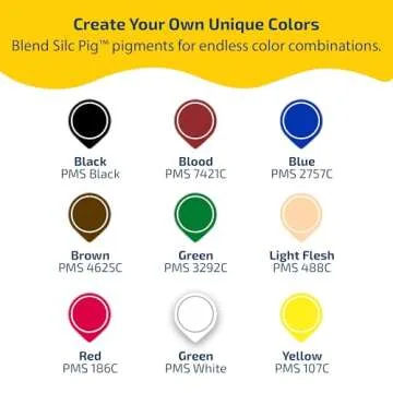 Smooth-On Silc Pig™ Color Pigments for Silicone, 9-Pack Sampler