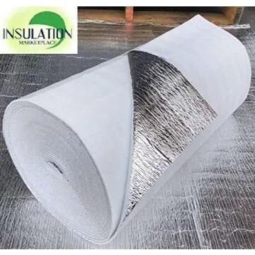 SmartSHIELD - 3mm 16"x50ft Reflective Insulation Roll for Home & Office