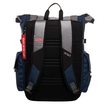 Bioworld NASA Roll-Top Backpack for Any Space Enthusiast