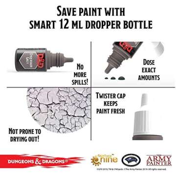 Dungeons and Dragons Official Paint Line Monsters Paint Set