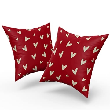 High-Quality Valentine's Day Pillow Covers Set of 2