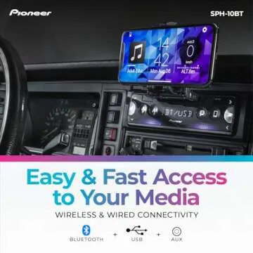 Pioneer SPH-10BT Touchscreen In-Dash Receiver