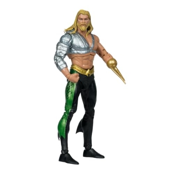McFarlane Toys - DC Multiverse Aquaman (JLA) 7in Build-A Figure - Style may vary