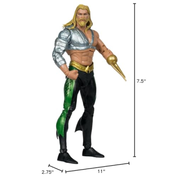 McFarlane DC Multiverse Aquaman 7in Figure Build-A