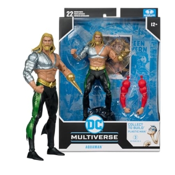 McFarlane DC Multiverse Aquaman 7in Figure Build-A