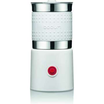 Bodum Bistro Electric Milk Frother - 13.5oz White