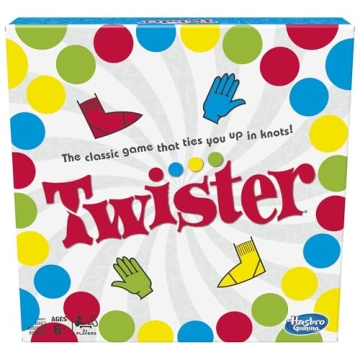 Hasbro Twister Classic Board Game - Fun for All Ages!