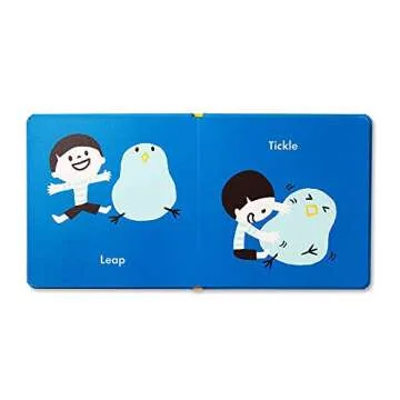 Wiggle Jump Tickle Board Book for Early Learners