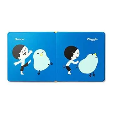 Wiggle Jump Tickle Board Book for Early Learners