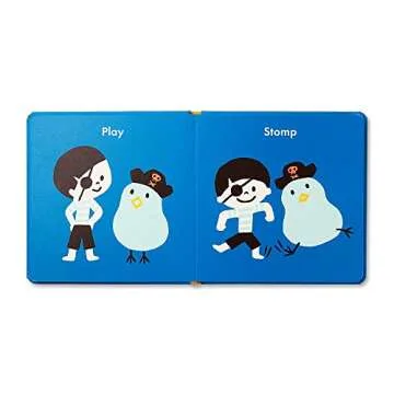 Wiggle Jump Tickle Board Book for Early Learners