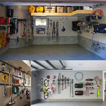 Yisunnan Heavy Duty Garage Hooks - Organize Your Tools