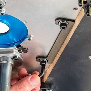 Rockler Pro Lift Router Lift - Precision Adjustable Router Lift Kit for Seamless Woodworking Project...