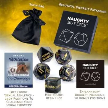 Harper & Chance Sex Dice Games for Couples Date Night Adventure