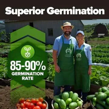 HOME GROWN Heirloom Vegetable Seeds | 25 Non-GMO Varieties | 12k+ Gardening Seed for Planting Vegeta...