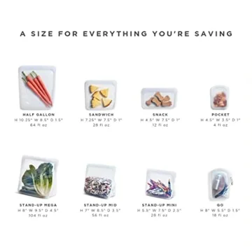 Stasher Milky Way Sandwich Bag for Meal Prep