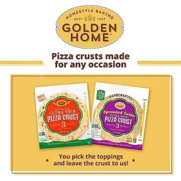 Golden Home Ultra Thin Pizza Crust for Quick Meal Solutions