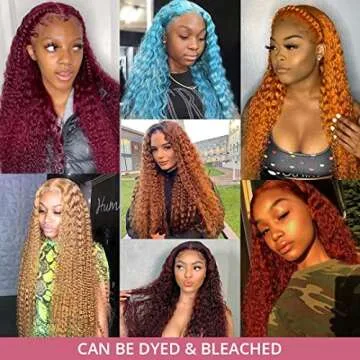 Ali Pearl Hair Wig 13x4 Water Wave HD Lace Front Wigs Human Hair Pre Plucked with Baby Hair HD Transparent Lace Wigs for Black Women Brazilian Virgin Glueless Wet and Wavy Lace Frontal Wigs (18 Inch)