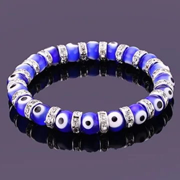 JEWELRIESHOP Turkish Evil Eye Bracelet for Women