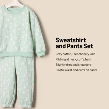 Shop the Sofia Grainge Toddler Sweat Set in Green